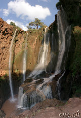  Ouzoud Wasserfälle (Grossbild, 3 Fotos) 