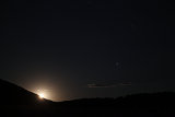 Mondaufgang beim Nemrut Gölü