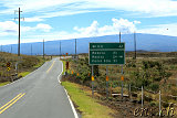 Richtung Mauna Kea Observatory