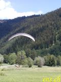  Manu : Landeanflug Fiesch - Lischa, BiBeta2 