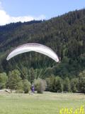  Manu : Landeanflug Fiesch - Lischa, BiBeta2 
