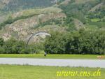  Landung Flugplatz Raron 