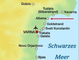  Anreise Varna - Albena 
