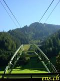  Die Fahrt mit der Seilbahn 