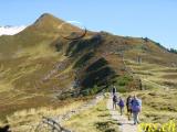  Die Wanderung zum Startplatz 