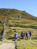  Die Wanderung zum Startplatz 
