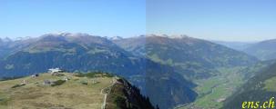  Der Blick vom Startplatz 