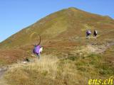  Die Wanderung zum Startplatz 