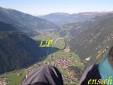 Hansi Zeiter : Flug Richtung Landeplatz Bruggerstube 