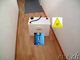 undichter Wassertank