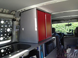 TOYOTA HZJ78 - Buschtaxi : Innenausbau 3 : Der Küchenschrank