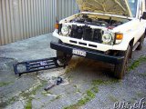  TOYOTA HZJ78 - Buschtaxi : Kuehlergitter 