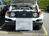  TOYOTA HZJ78 - Buschtaxi : Kuehlergitter 