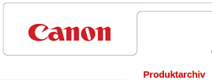 Canon Produktarchiv