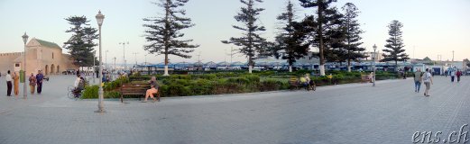  Das Hafengebiet von Essaouira (Breitbild, 3 Fotos) 