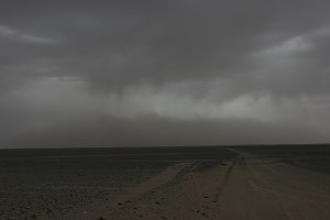  Sandsturm bei Erg Chebbi 