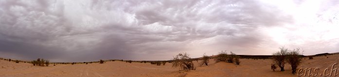  Regenwolken Richtung Tidjikja (Grossformat, 3 Bilder) 