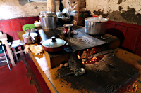 Pause in einer Finca