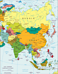  Asien - Asia 