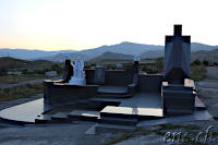 Der Friedhof in Spitak
