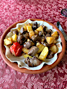 Mittagessen beim Atashga Fire Temple