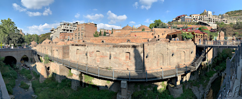 Abanotubani - das Bäderviertel in der Altstadt von Tiflis