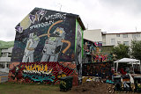  Reykjavik Graffiti Innenhof 