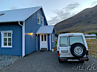 Quarantäne-Unterkunft in Seydisfjördur