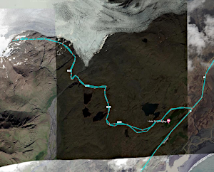 F985 zum Skálafellsjökull (APRS @ HB9RYV-9)