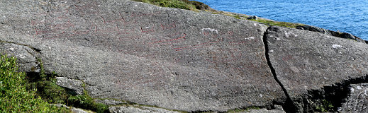 Solbakk Felsgravuren (Felszeichungen - Helleristninger)