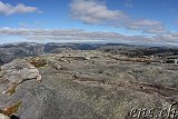 Kjerag - Kjeragbolten : der Rückweg