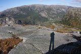 Kjerag - Kjeragbolten : der Rückweg