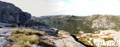 ... und der Rückweg zum Preikestolen-Parkplatz