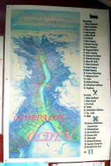 Briksdalsbreen Map