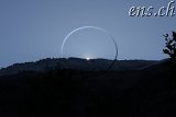 "Flocken" über dem Jostedalsbreen