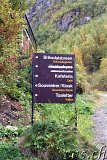 Infotafel Briksdalsbreen