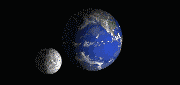 Erde - Mond