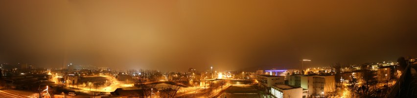  6. Januar 2006 : Sicht vom der Sternwarte ... 