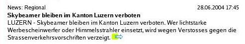skybeamer zisch