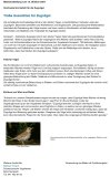 Meldung der Vogelwarte Sempach