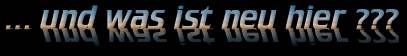  ... was ist neu bei ens.ch ?? 