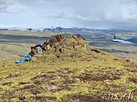Summit with Myrdalsjökull-View