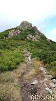 Walking up ...